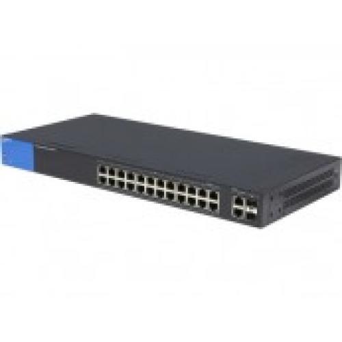 Thiết bị chuyển mạch Switch Linksys 24P P0E LGS326P
