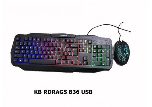 Combo Bàn phím & Chuột máy tính RDRAGS RD - 836 LED