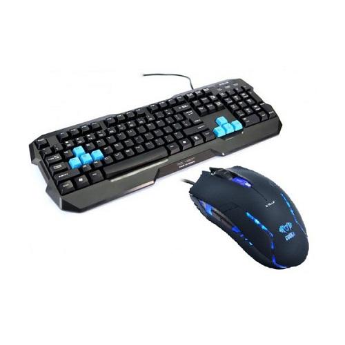 Combo Bàn phím & Chuột máy tính E-BLUE™ EKM075(ĐEN) - EMS145