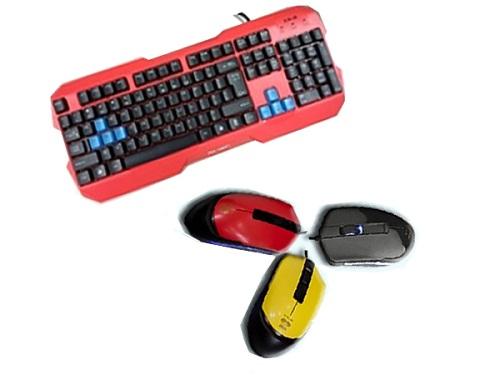 Combo Bàn phím & Chuột máy tính E-BLUE™ EKM075(ĐỎ) - EMS145