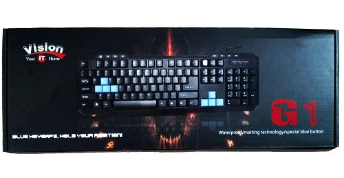 Bàn phím Vision G1 USB - GAME khắc Laser
