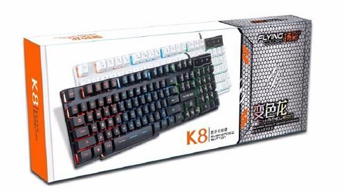 Bàn phím R8 FLYING K8 Giả cơ - Led