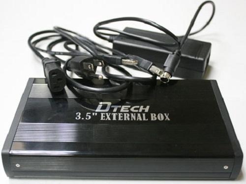 Hộp Box ổ cứng Dtech HDD ata 3.5”