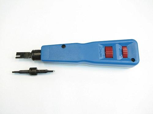 Punch down tool – dụng cụ nhấn cáp đa năng cho patch panel & Keystone Jack