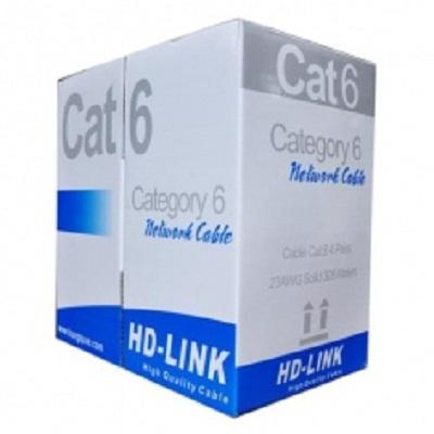 Cable HD link Cat6 UTP CCA Xanh Dƣơng