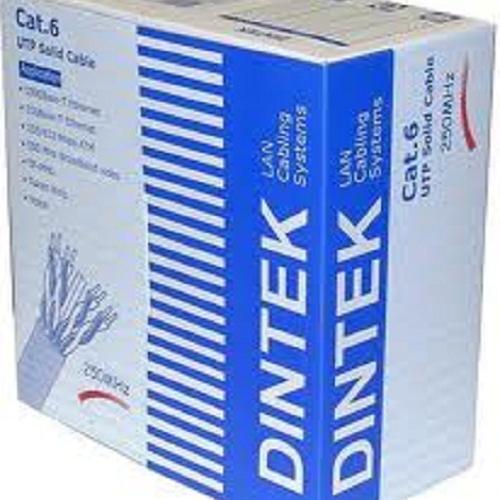Cable Dintek CAT6e FTP, 4 pair, 24AWG,305m
