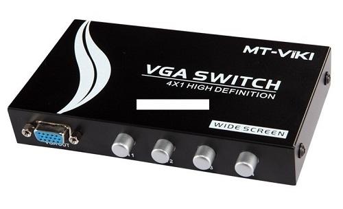 BỘ CHUYỂN ĐỔI TÍN HIỆU SW VGA 4CPU -> 1LCD(VIKI)
