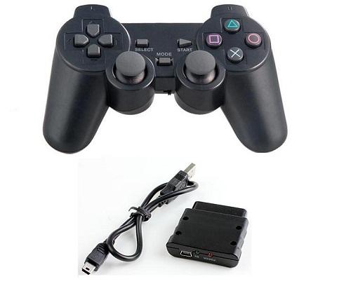 Tay cầm chơi game không dây EW-008 (Đen)