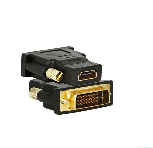 Đầu HDMI LỖ sang DVI KIM