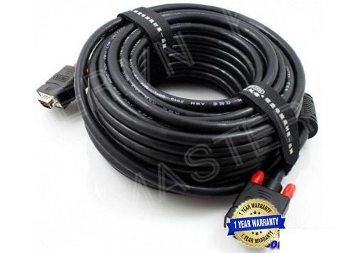 Dây cáp chuyển VGA 15m LCD 3C+6 (15m) Unitek (Y-C 507A)