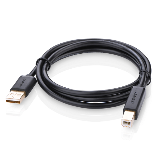 Dây cáp máy in usb 1.5M đầu vàng chống nhiễu