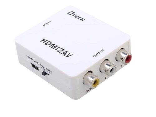 HỘP chuyển HDMI to AV - Dtech DT-6524