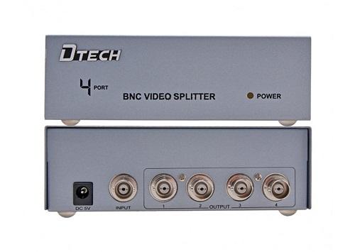Multi BNC Video 1 - 4 Dtech (DT - 7104)