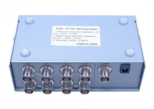 Multi BNC Video 1 - 8 Dtech (DT - 7108)
