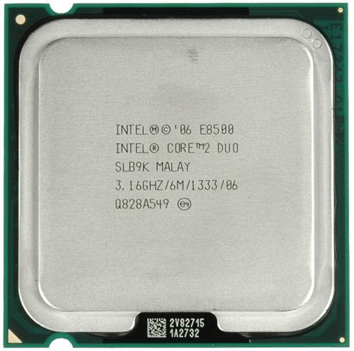 CPU Intel® Core 2 DUO E8500