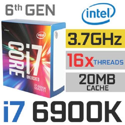 CPU Intel® Core i7 - 6900K Broadwell-E SKYLAKE NO FAN