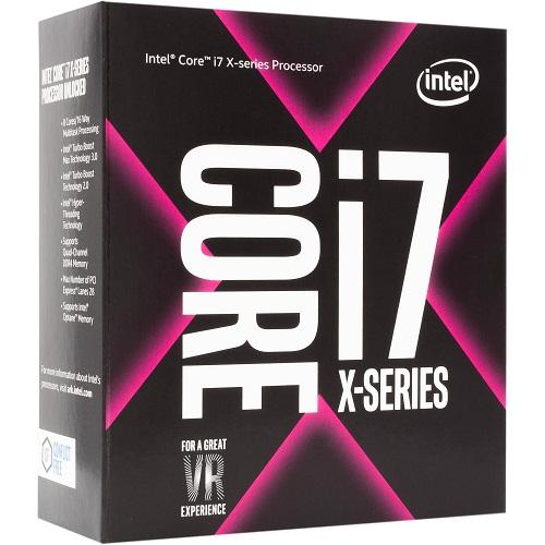 CPU Intel Core i7 - 7820X 3.6 GHz Turbo 4.3 Up to 4.5 GHz / 11MB / 8 Cores, 16 Threads / socket 2066