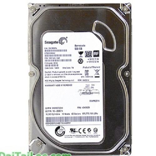 Ổ Cứng HDD Seagate 500GB Sata mỏng CTY BH 24T