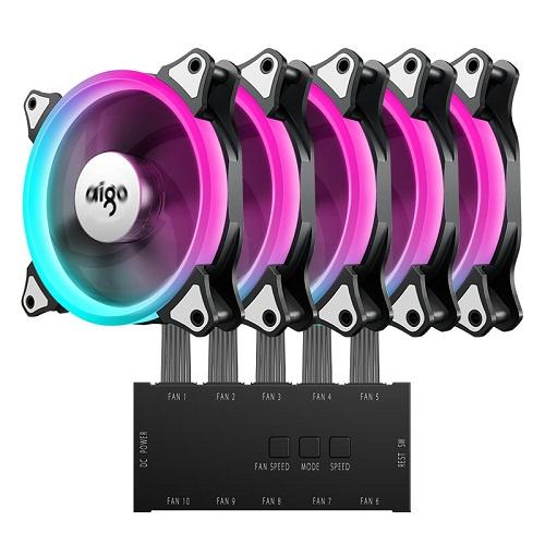 FAN CPU AIGON AURORA C5 (5PCS/PACK)