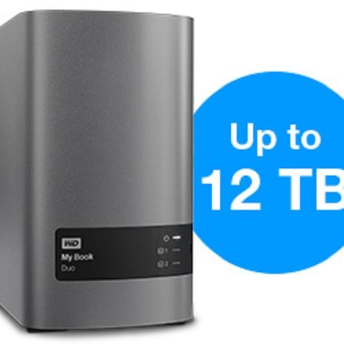 Ổ CỨNG WD DI ĐỘNG My Book Duo - 12TB