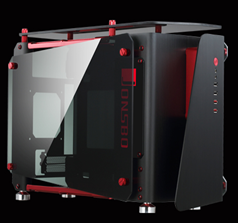 Vỏ máy tính JONSBO MOD1 Mini (Black - Red)