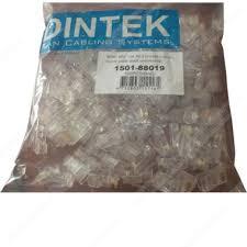 Đầu bấm dây mạng RJ45 Dintek CAT6 UTP mạ vàng