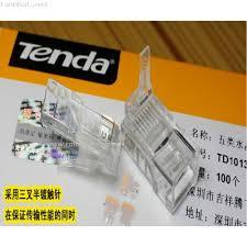 Đầu bấm dây mạng RJ45 Tenda CAT5 UTP(HÀNG NHẬP KHẨU)