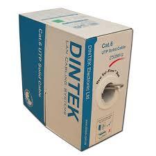 Cable Dintek CAT6 S-FTP, 4 pair, 23 AWG cuộn 305m