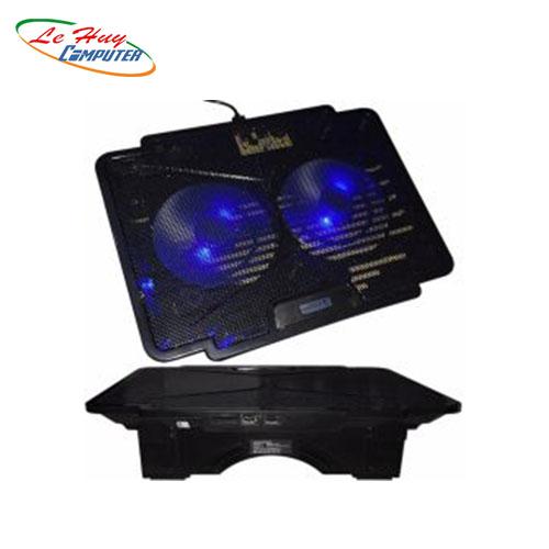 Đế tản nhiệt Laptop COOLCOLD™ K24 (2FAN) CÓ NÂNG