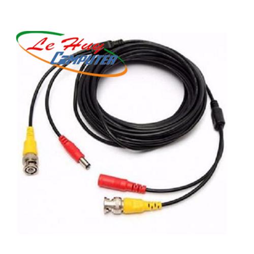 Cáp 15M Camera có nguồn và đầu BNC sợi nhỏ tiện lợi