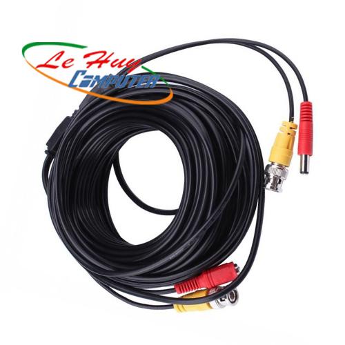 Cáp 40M Camera có nguồn và đầu BNC sợi nhỏ tiện lợi