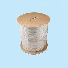 Cáp đồng trục Camera KMP RG6 - Cuộn 305M (màu trắng)