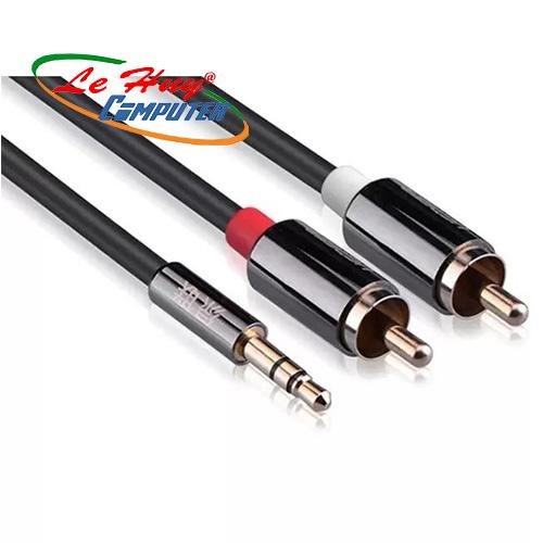 Dây Loa 1 ra 1 2 đầu 3Ly(2 đầu đực 3.5)
