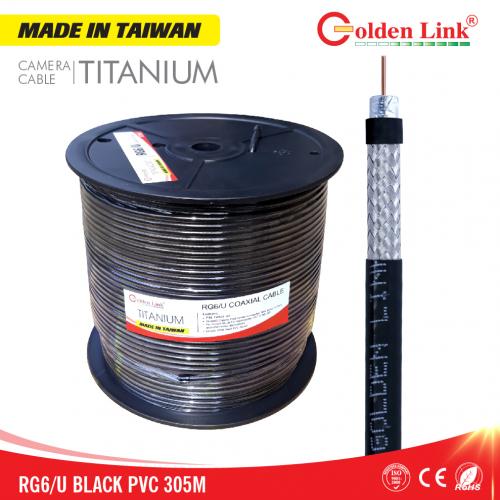 Cáp Camera Goldenlink RG6/U MADE IN TAIWAN 305M