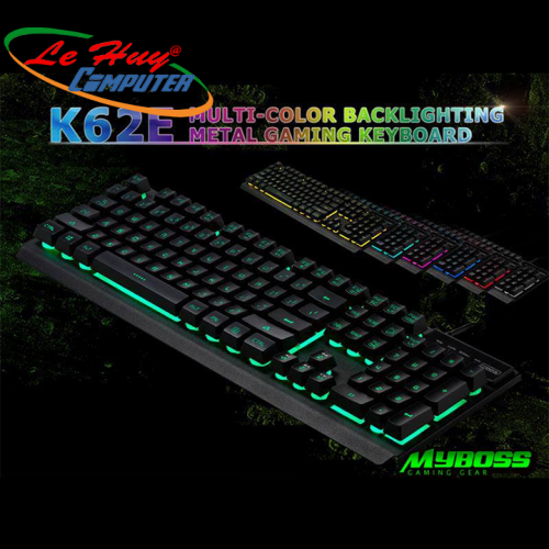 Bàn phím giả cơ I-Rocks KR62E Anti Ghosting Gaming