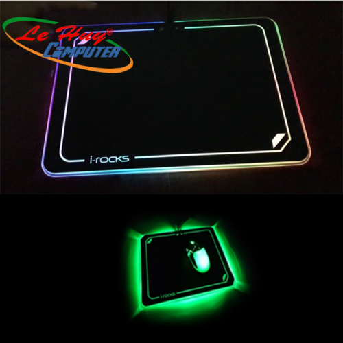 MIẾNG LÓT CHUỘT i-Rocks: Gaming Mouse PAD IRC15E - MỚI NÂNG CẤP LED
