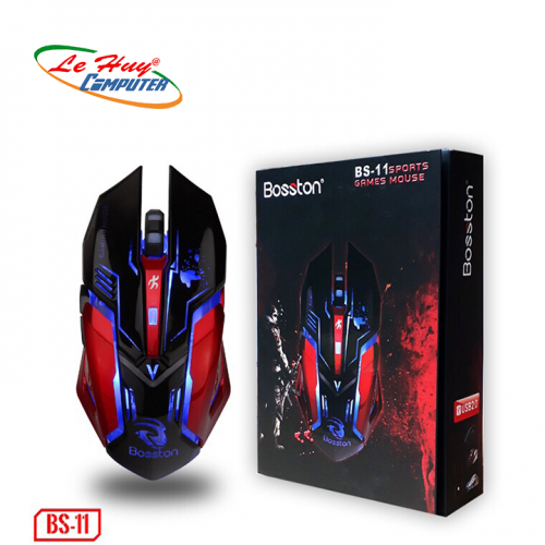 Chuột máy tính Bosston BS11 LED CHUYÊN GAME