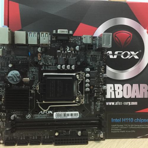 Bo Mạch Chủ - Mainboard AFox H110MA4/1151 (VGA/HDMI)
