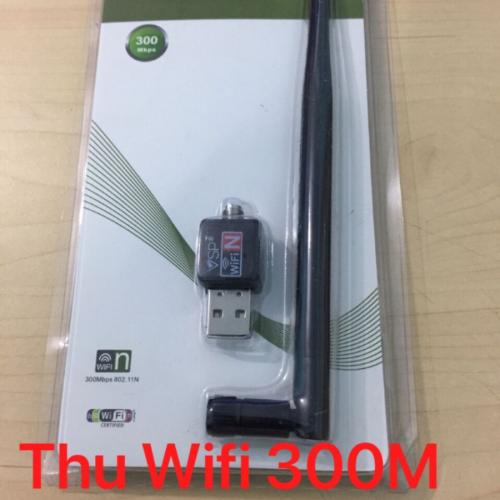 Bộ thu sóng Wifi VSP CHUẨN 802.11N- 1 ANTEN(300Mbps)  tháo rời