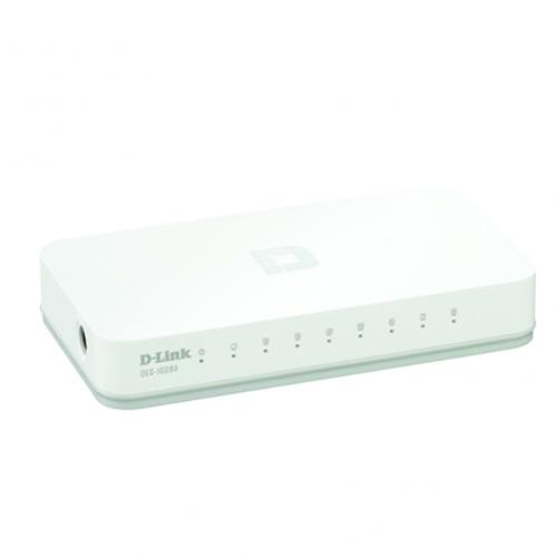 Thiết bị chuyển mạch Switch D-Link DES-1008C 8 Port 10/100MBPS