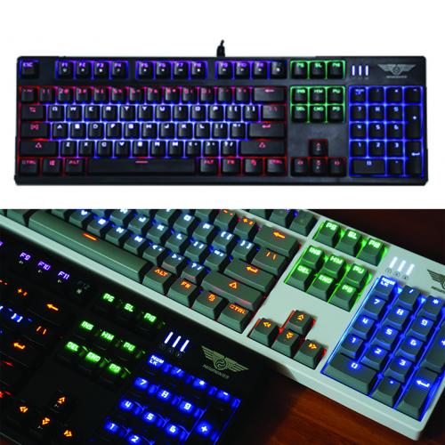Bàn phím Newmen GM500S LED phím cơ + led 7 màu