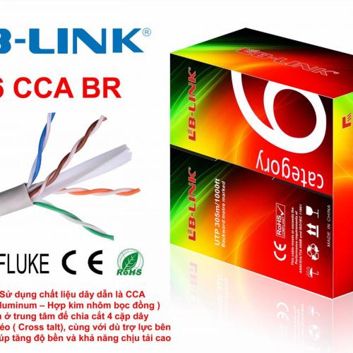 Cáp Mạng LB-LINK Cat 6E UTP-CCA BR 0.4mm 305m