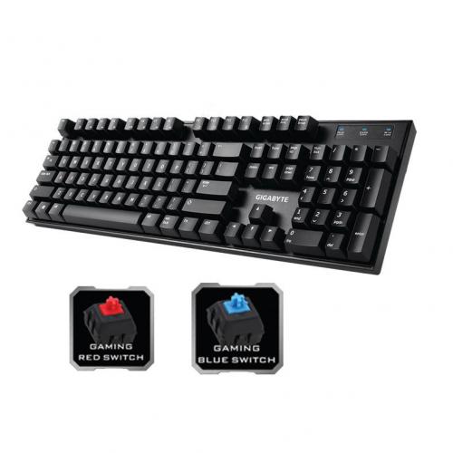 Bàn phím cơ Gigabyte FORCE K81 - Mechanical Gaming