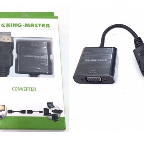 CÁP DISPLAYPORT -> VGA KINGMASTER (KY-M 361W)