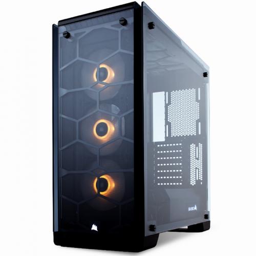Vỏ máy tính Corsair Crystal Series 570X Black RGB -Tempered Glass- kính cường lực