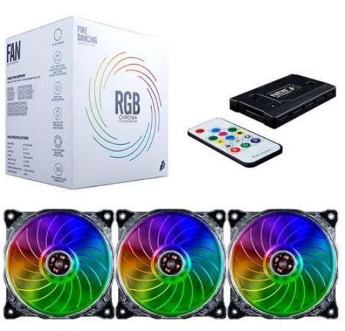 Fan Case 1STPLAYER RGB Set 3 FAN + ĐIỀU KHIỂN FIRE DANCING DF1202512
