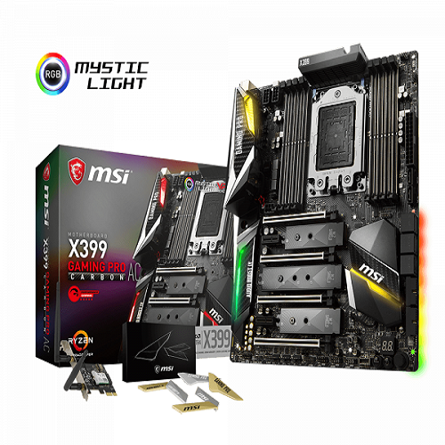 Bo Mạch Chủ - Mainboard MSI X399 GAMING PRO CARBON AC