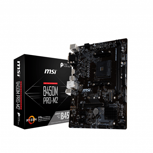 Bo Mạch Chủ - Mainboard MSI B450M PRO-M2