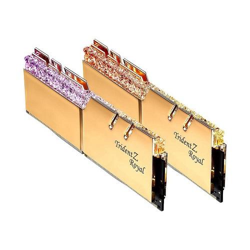 Ram Máy Tính G.SKILL TRIDEN Z Royal -16GB (2x8) DDR4 3000MHz - F4-3000C16D-16GTRG [gold]