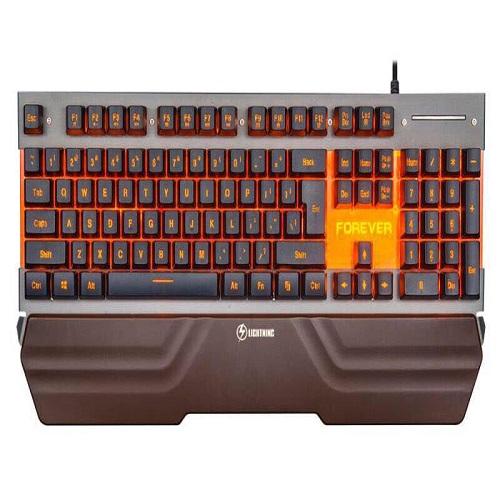 Bàn phím giả cơ LIGHTNING FOREVER - PAD KE TAY (led 01 màu CAM)